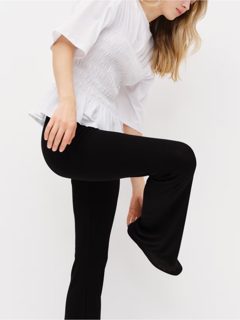 Black Soft Flare Pants size Small